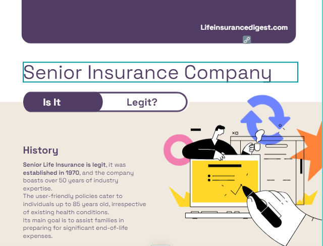 An Image Showing the Legitimacy of Senior Insurance Company